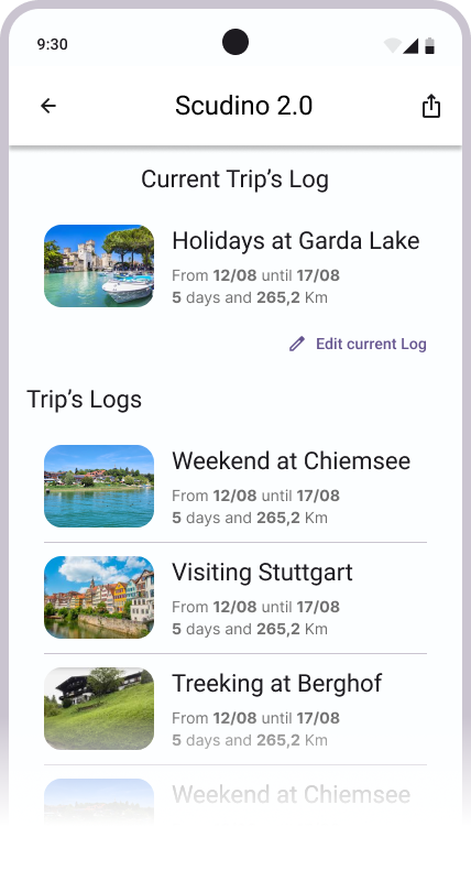 Sharing Your Travel Log